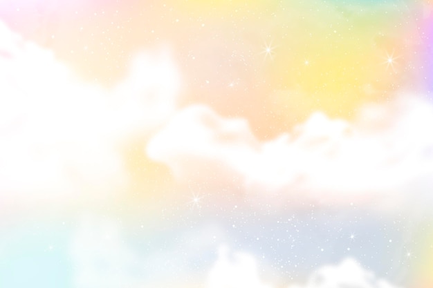 Gradient pastel sky background