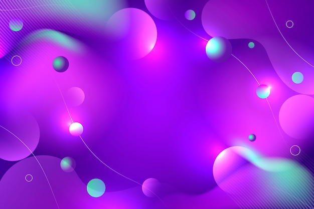 Gradient purple and green background