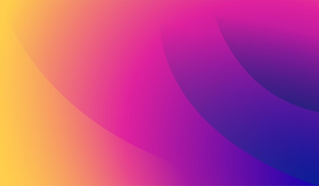 Gradient purple wave colorful background modern abstract