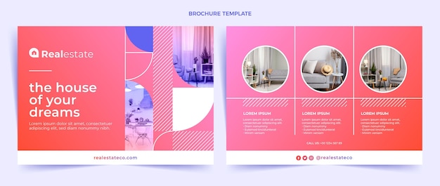 Gradient real estate brochure