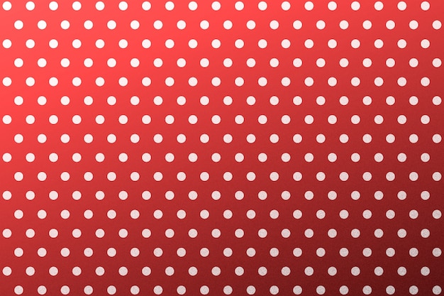 Gradient red polka dot background