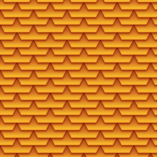 Free vector gradient roof tile pattern design