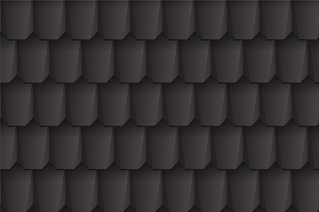 Free Vector gradient roof tile pattern design