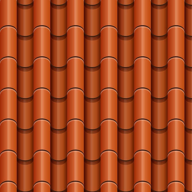 Free Vector gradient roof tile pattern illustration