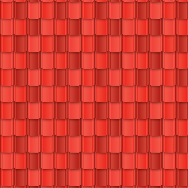 Gradient roof tile pattern