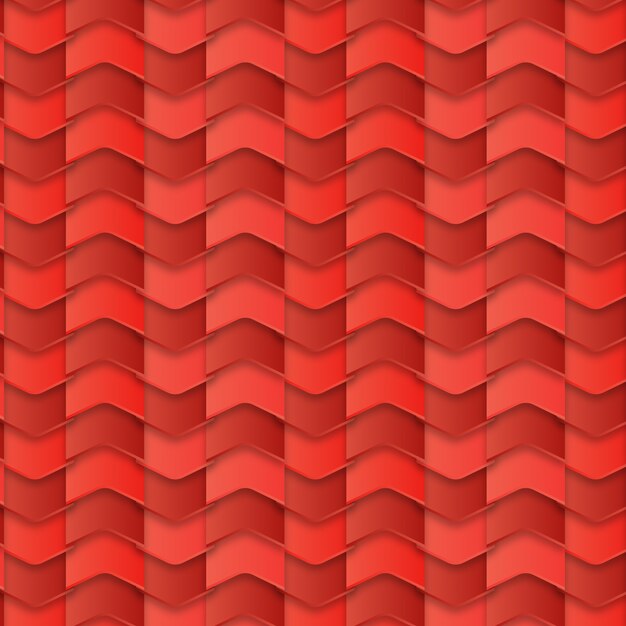 Gradient roof tile pattern