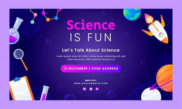 Gradient science webinar template