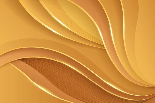 Gradient smooth lines background