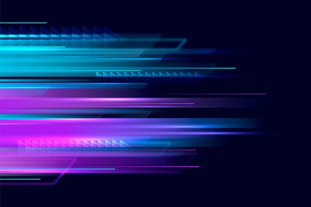 Gradient speed motion background