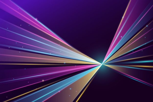 Gradient speed motion bright background