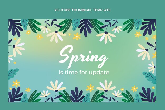 Gradient spring youtube thumbnail