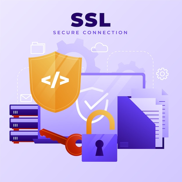 Gradient ssl illustration