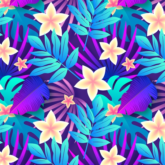 Gradient summer pattern design