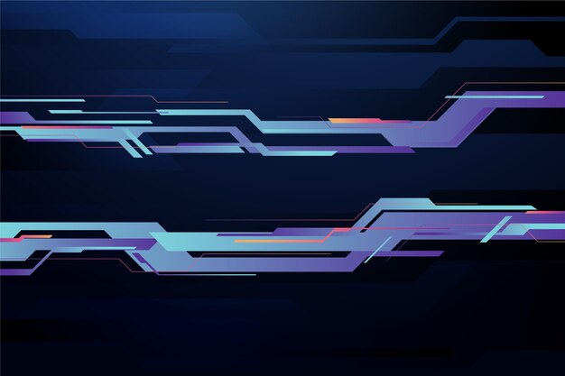 Gradient technology background