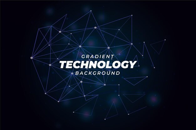 Gradient technology background