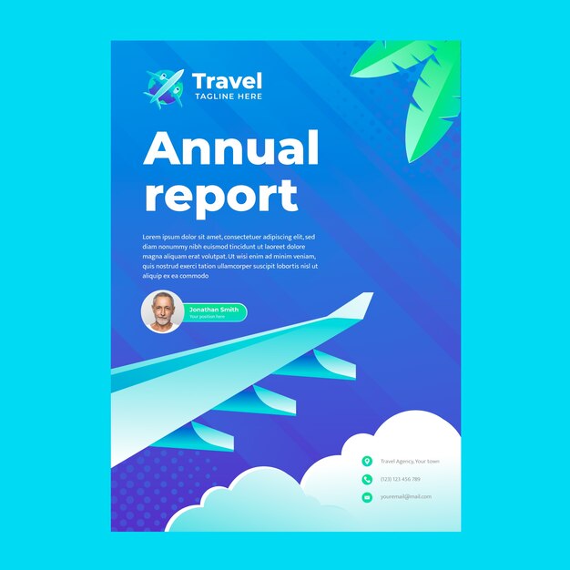 Gradient travel agency annual report