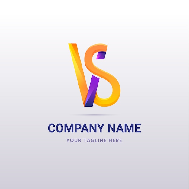 Gradient vs logo design