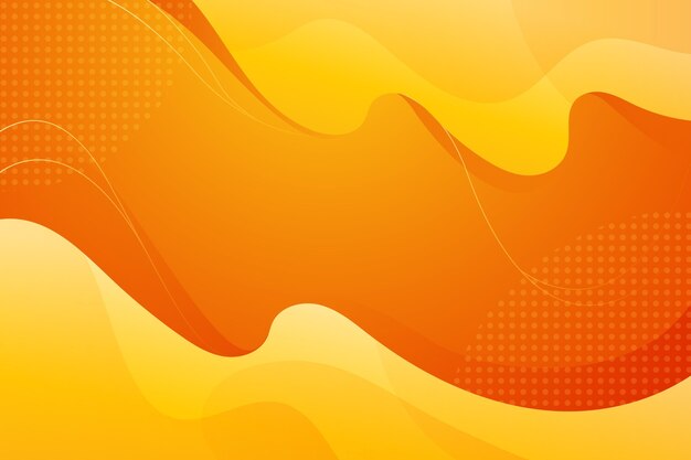 Gradient wavy background