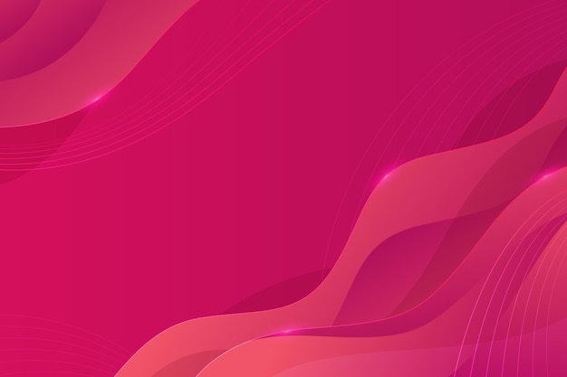 Gradient wavy background