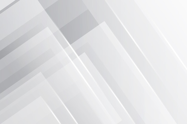 Free vector gradient white monochrome background