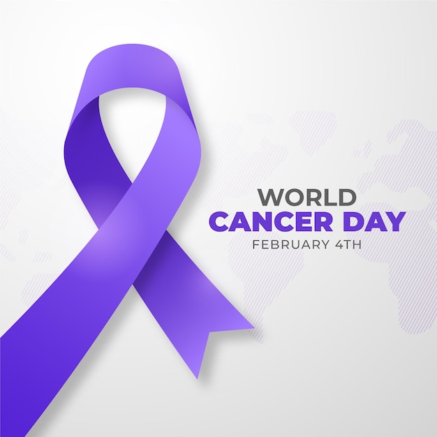 Gradient world cancer day