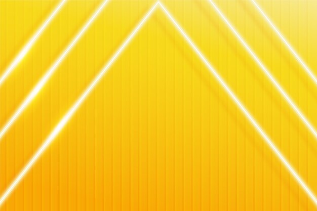 Gradient yellow neon background