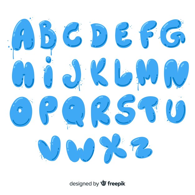 Graffiti alphabet