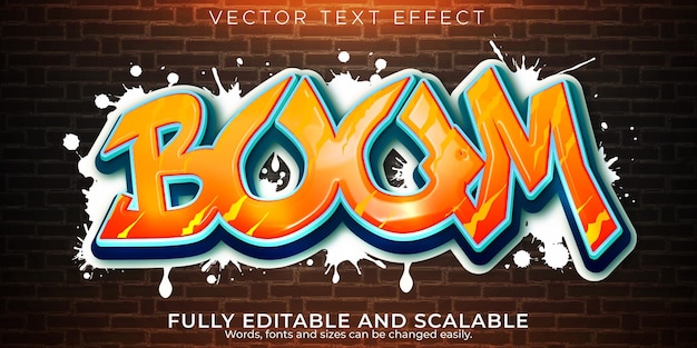 Graffiti text effect