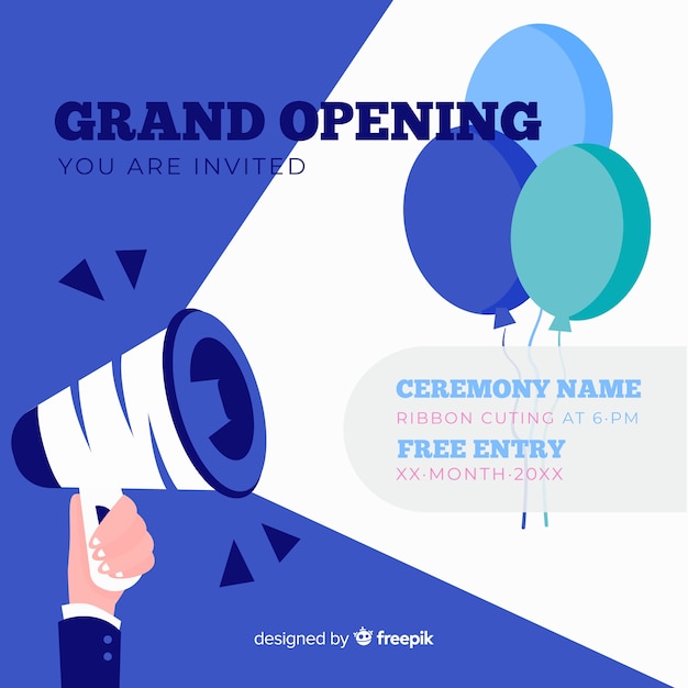 Grand opening