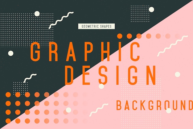 Free vector graphic design geometric background