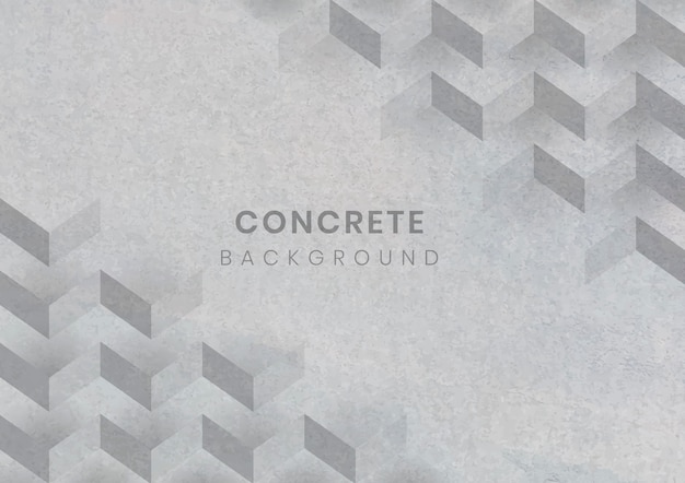 Gray 3D geometric modern background