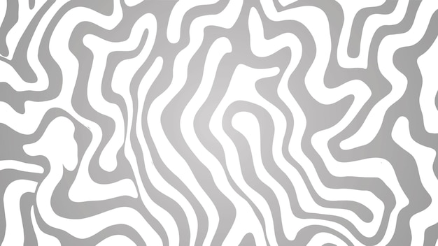 Free Vector gray abstract squiggle maze pattern