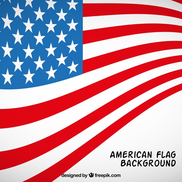 Great background of american flag