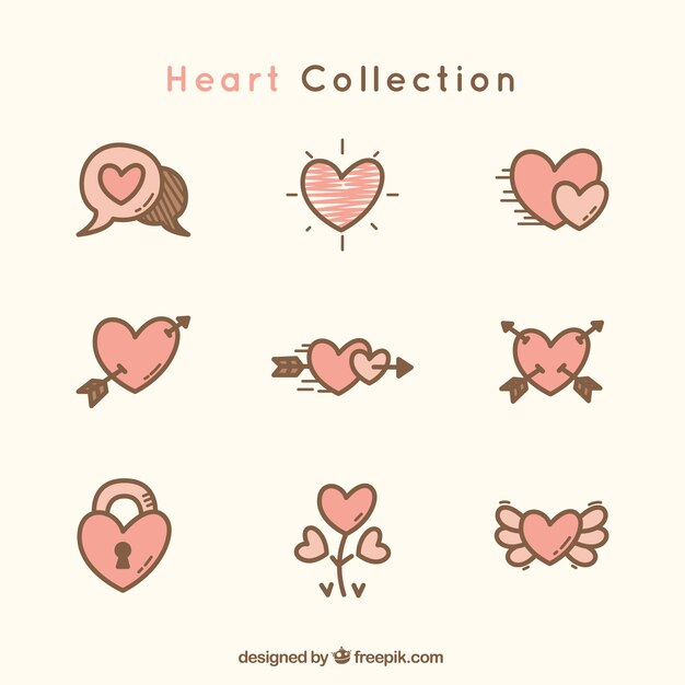 Great heart collection