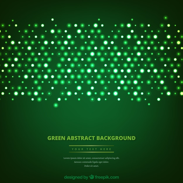 Free Vector green abstract background