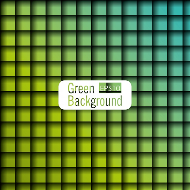 Green background style design