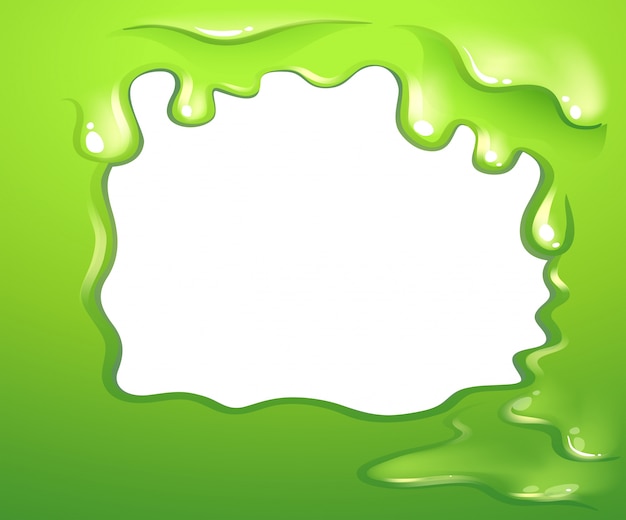 Free Vector a green border design