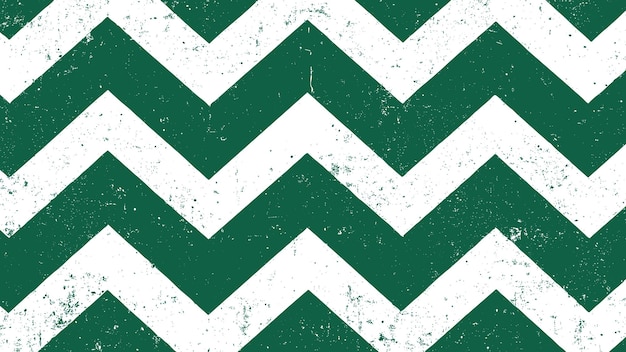 green chevron pattern background