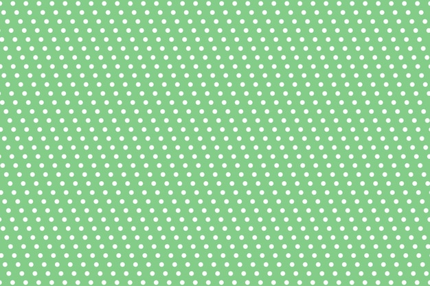 Green Polka Dot Background