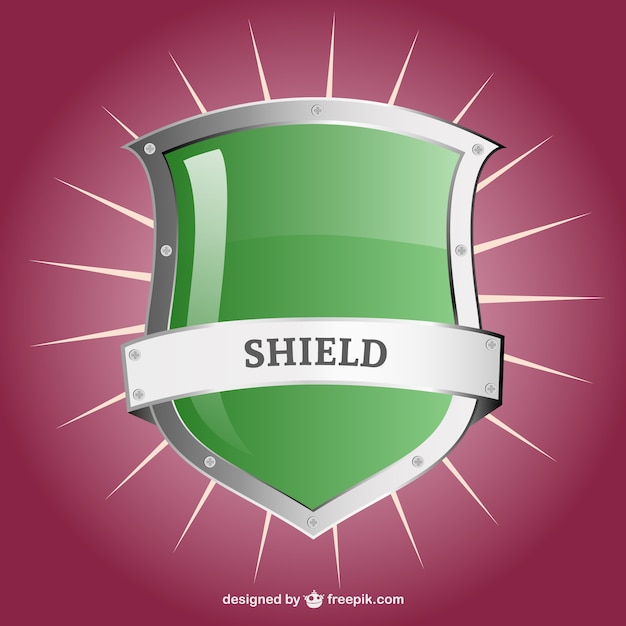 Free vector green shield