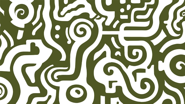 Free vector green spiral wallpaper