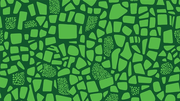 Free vector green squares on a green background