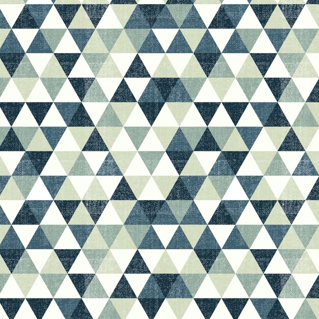 Green Triangle Pattern