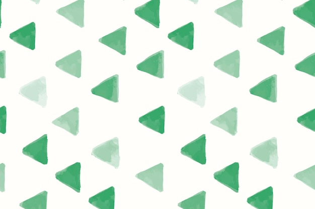 Free vector green triangle shaped seamless pattern  wallpaper vector