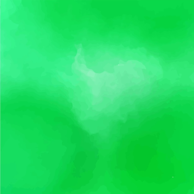 Green watercolor background design