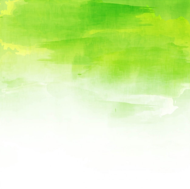 Green watercolor background design