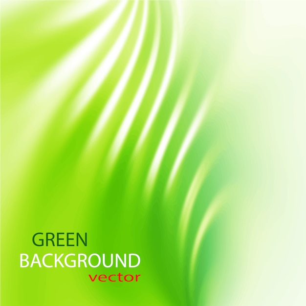 Green wavy background