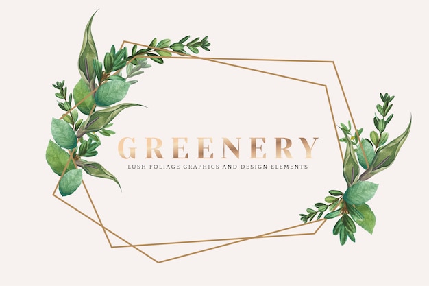 Greenery wallpaper