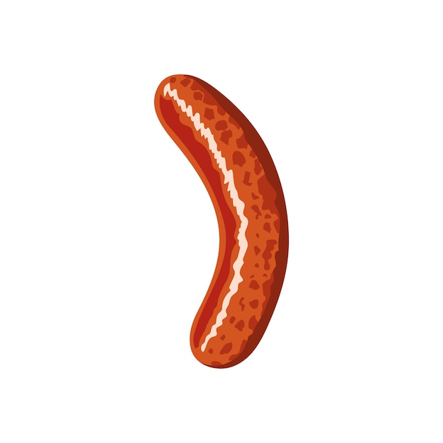 grill sausage icon isolated design