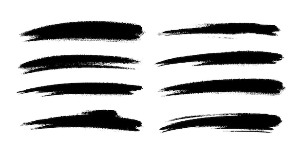 grunge brush strokes bundle